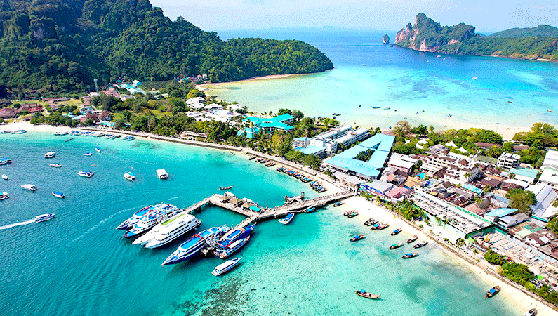 KOH PHI PHI HOTEL IN TONSAI BAY