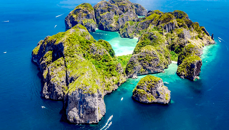 MAYA BAY, PHI PHI ISLAND, KRABI PROVINCE